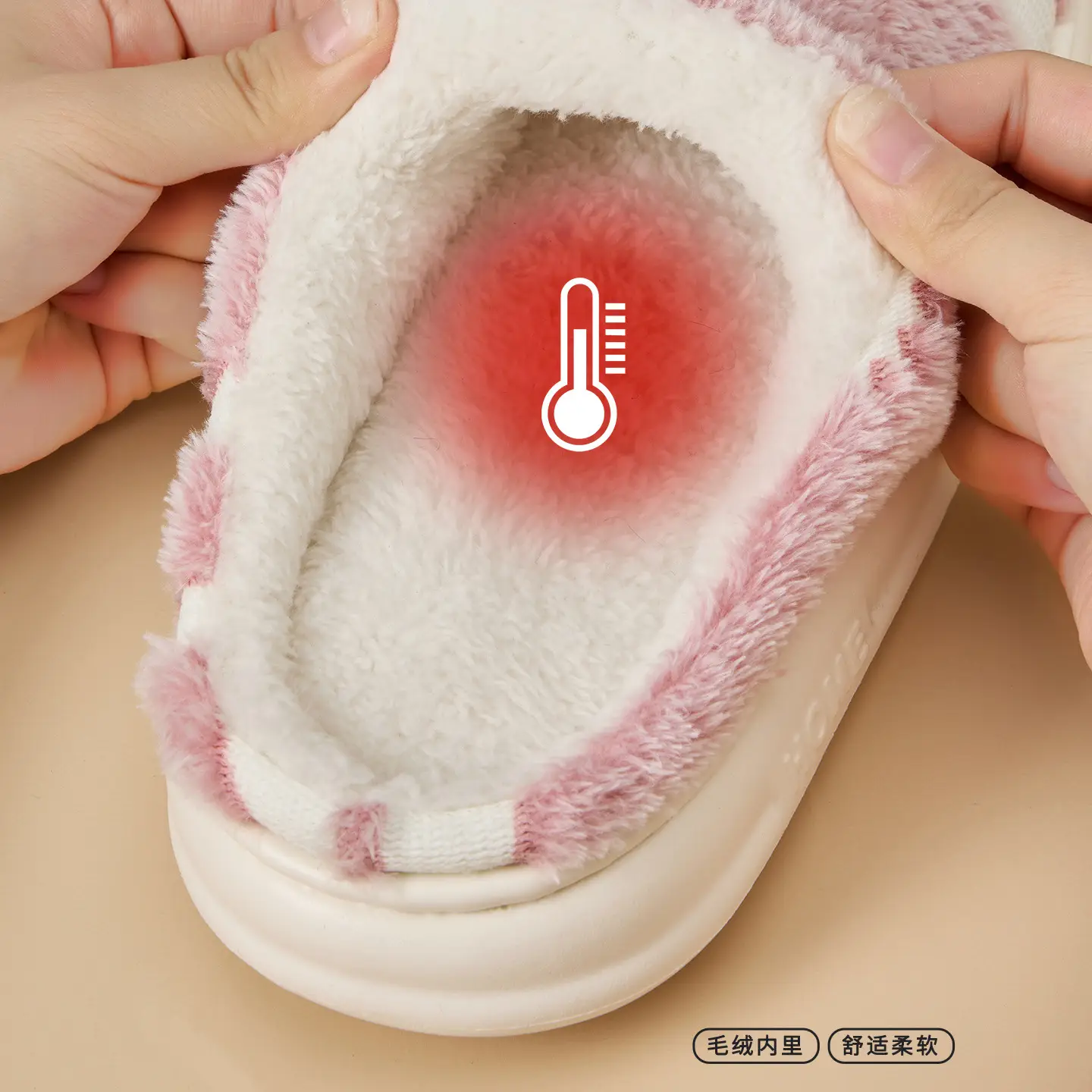 Jialiya Cotton Star Slippers for Men Women Warm Indoor - Image 4