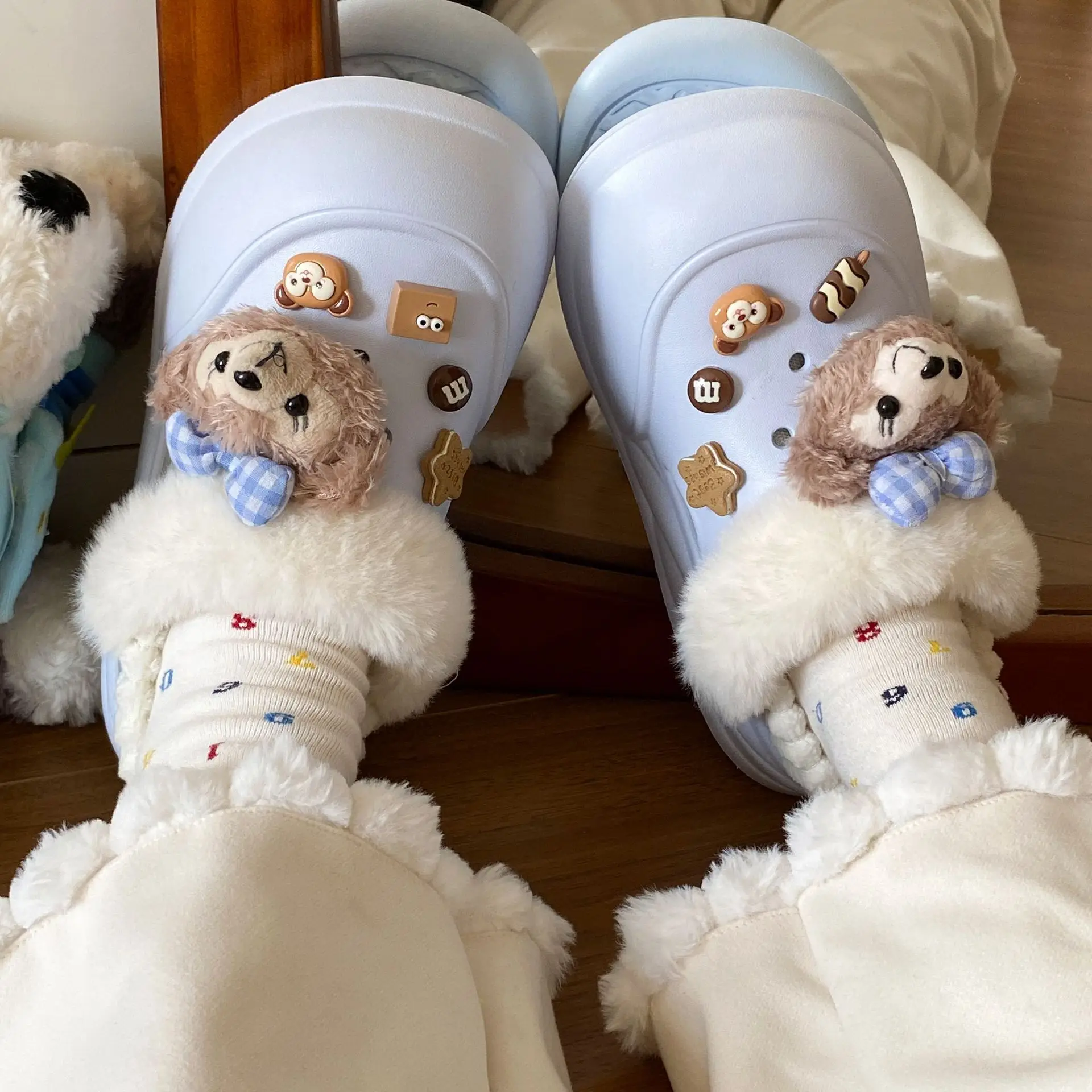 Winter Warm Plush Slobbs for Women - Image 8