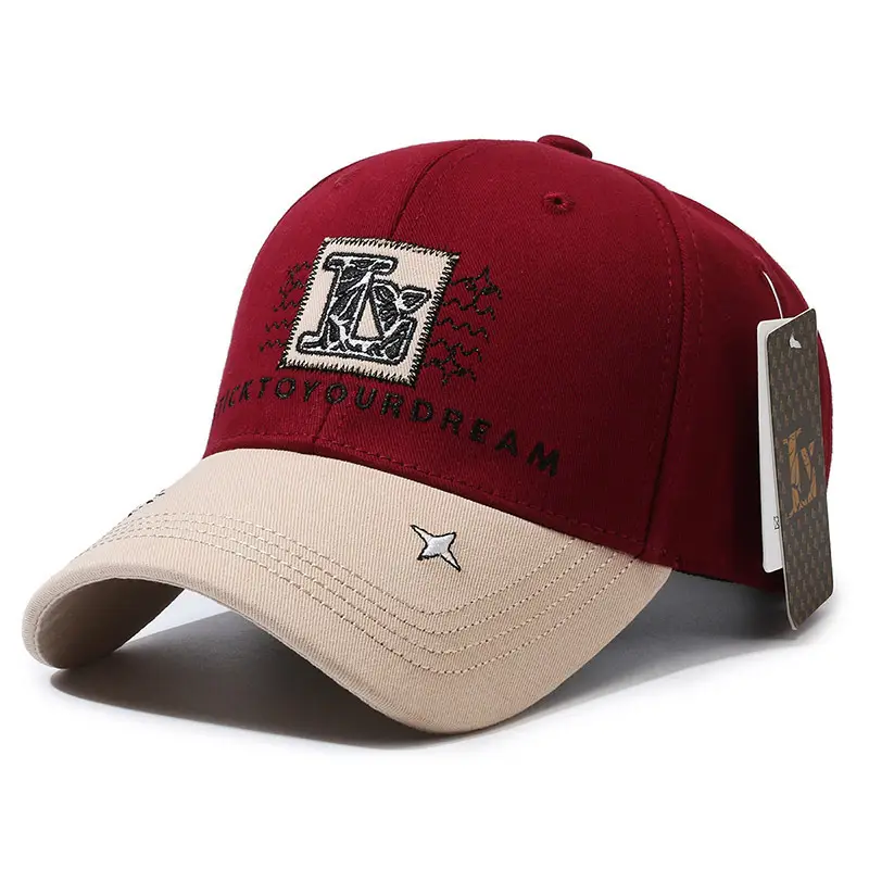 Unisex Brown Logo Star Cap - Image 4