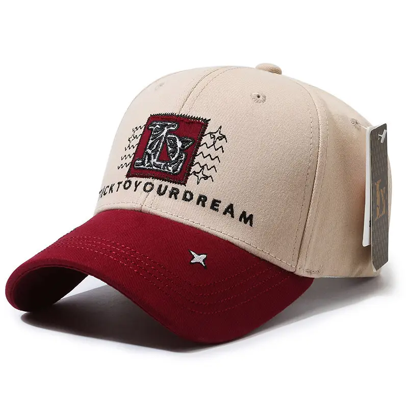 Unisex Brown Logo Star Cap - Image 6