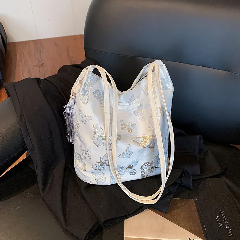 Women's Butterfly Print Shoulder Bag 2025