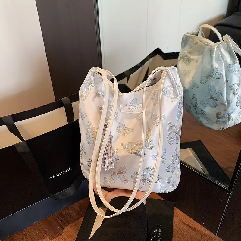 Women's Butterfly Print Shoulder Bag 2025