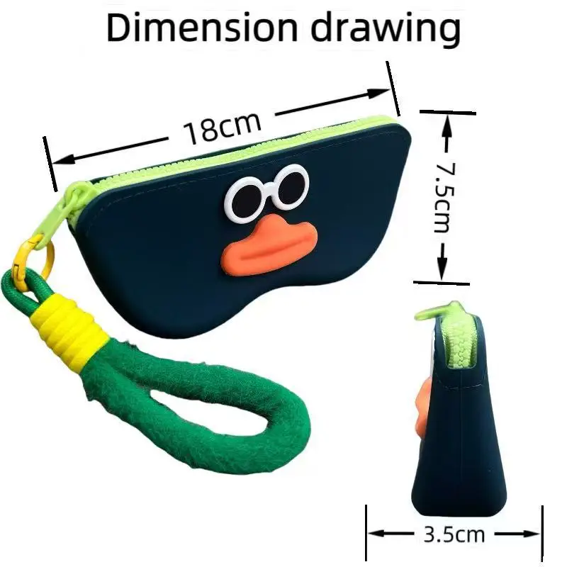 Pink Cartoon Glasses Case with Waterproof Sunglasses Storage Bag — feature 1