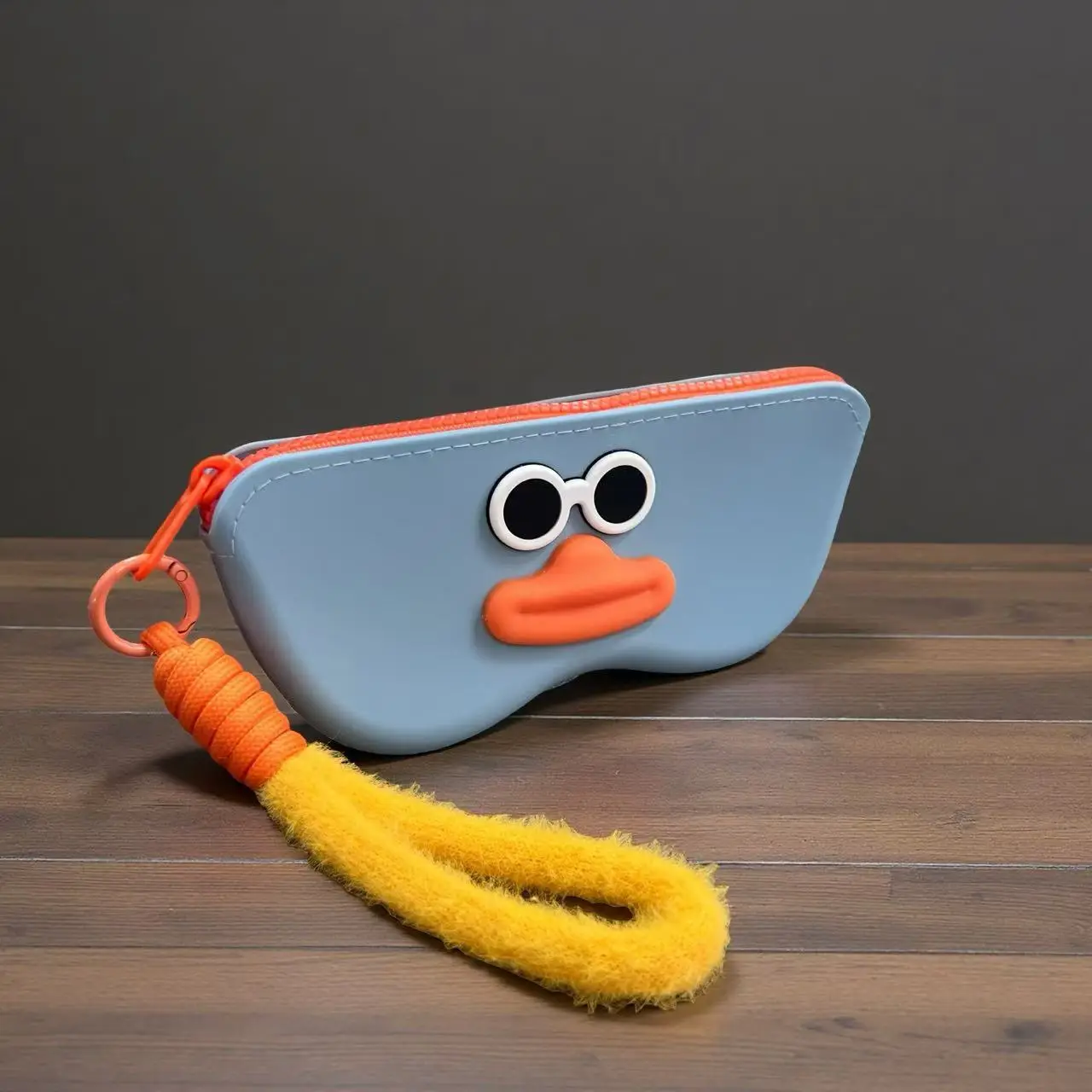 Pink Cartoon Glasses Case with Waterproof Sunglasses Storage Bag - Image 2