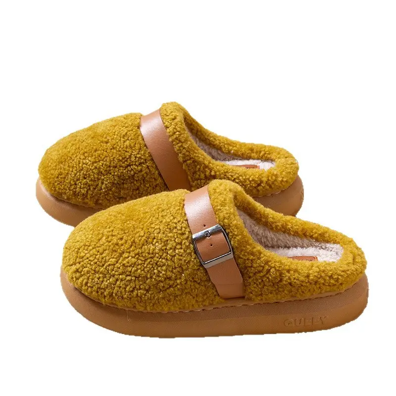 Cotton Slippers for Women in Winter, Indoor Home Use, Non-Slip, Warm, Antibacterial, Anti-Odor, Non-Stuffy, Cotton Slippers for Men in Summer, Home Use - Image 8