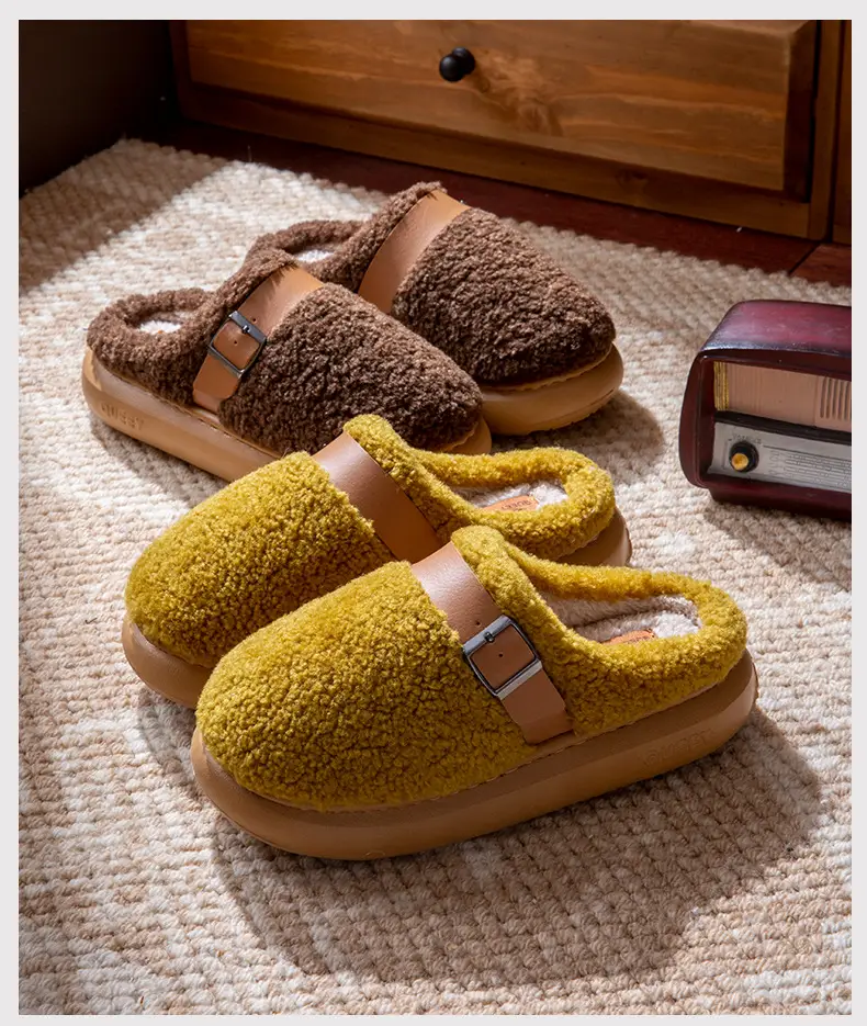 Cotton Slippers for Women in Winter, Indoor Home Use, Non-Slip, Warm, Antibacterial, Anti-Odor, Non-Stuffy, Cotton Slippers for Men in Summer, Home Use — feature 15