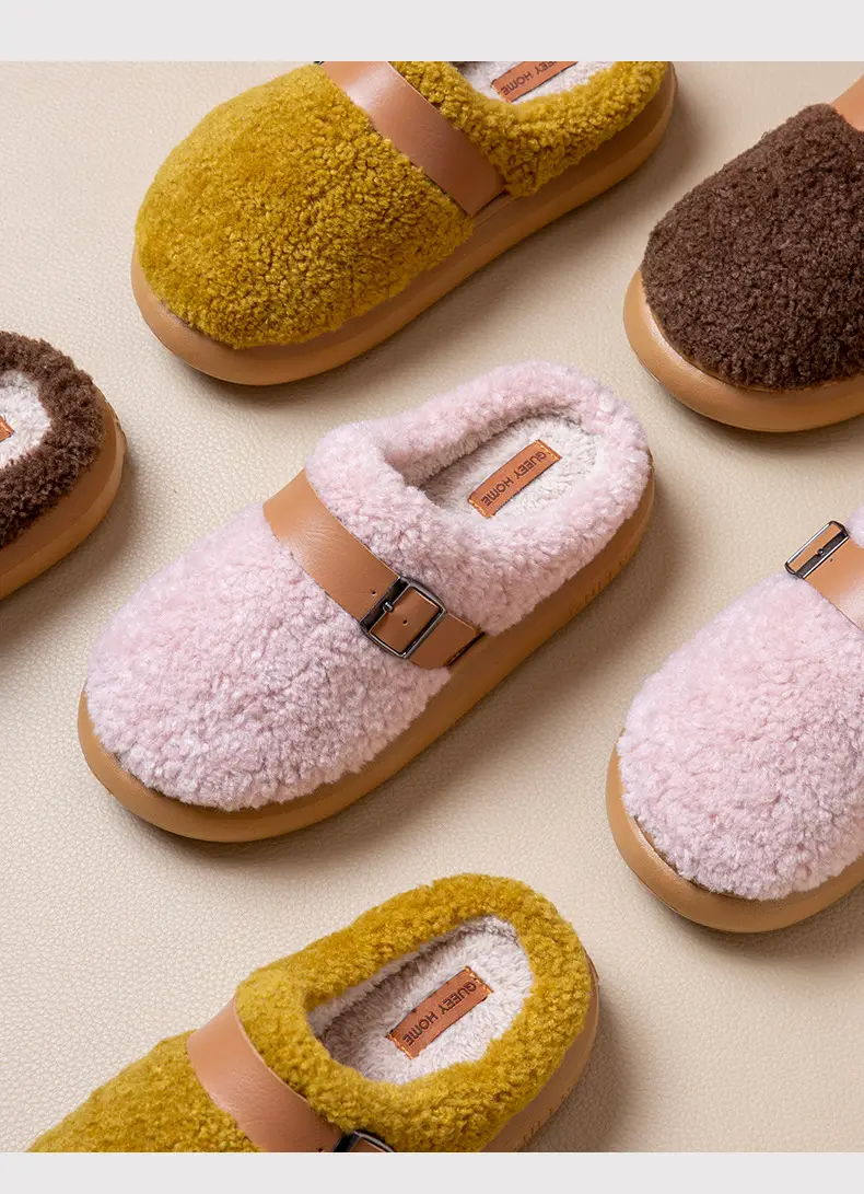 Cotton Slippers for Women in Winter, Indoor Home Use, Non-Slip, Warm, Antibacterial, Anti-Odor, Non-Stuffy, Cotton Slippers for Men in Summer, Home Use — feature 19