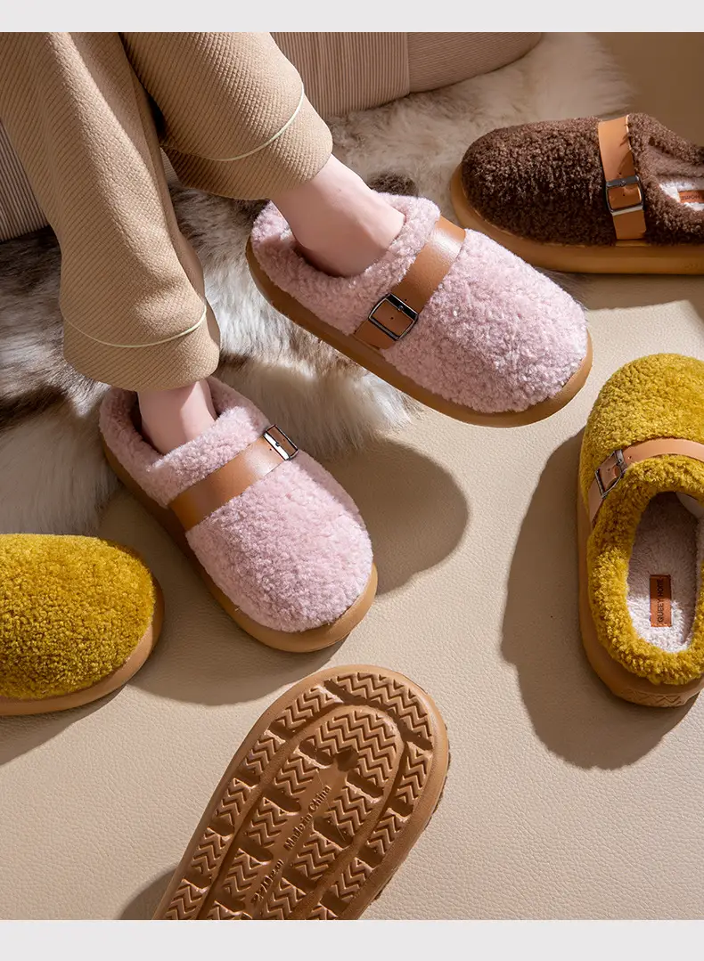Cotton Slippers for Women in Winter, Indoor Home Use, Non-Slip, Warm, Antibacterial, Anti-Odor, Non-Stuffy, Cotton Slippers for Men in Summer, Home Use — feature 20