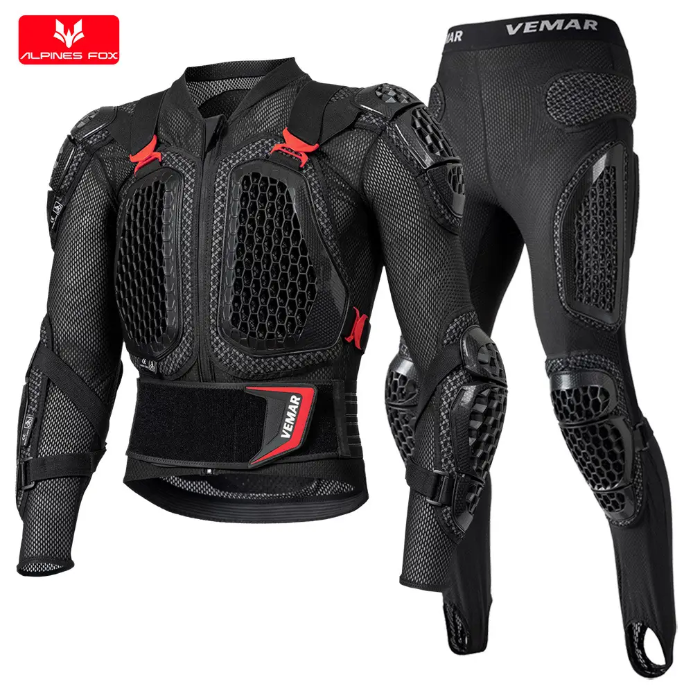 Vemar Cycling Armor Motorcycle Outdoor Sports Breathable Anti-Fall Off-Road Armor Back Protection Suit