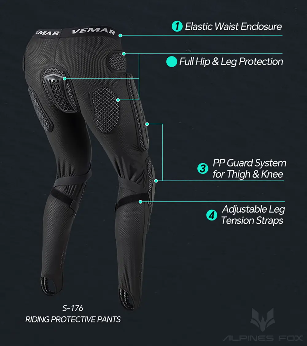 Vemar Cycling Armor Motorcycle Outdoor Sports Breathable Anti-Fall Off-Road Armor Back Protection Suit — feature 10