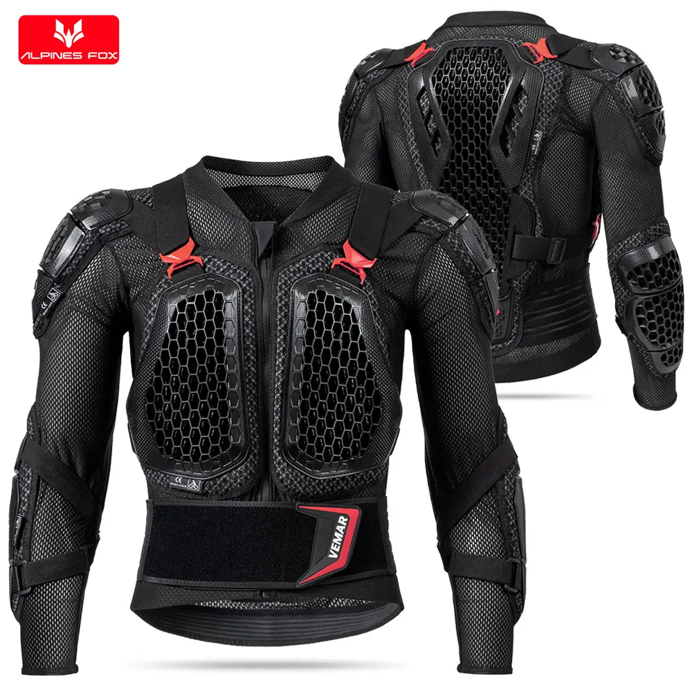Vemar Cycling Armor Motorcycle Outdoor Sports Breathable Anti-Fall Off-Road Armor Back Protection Suit