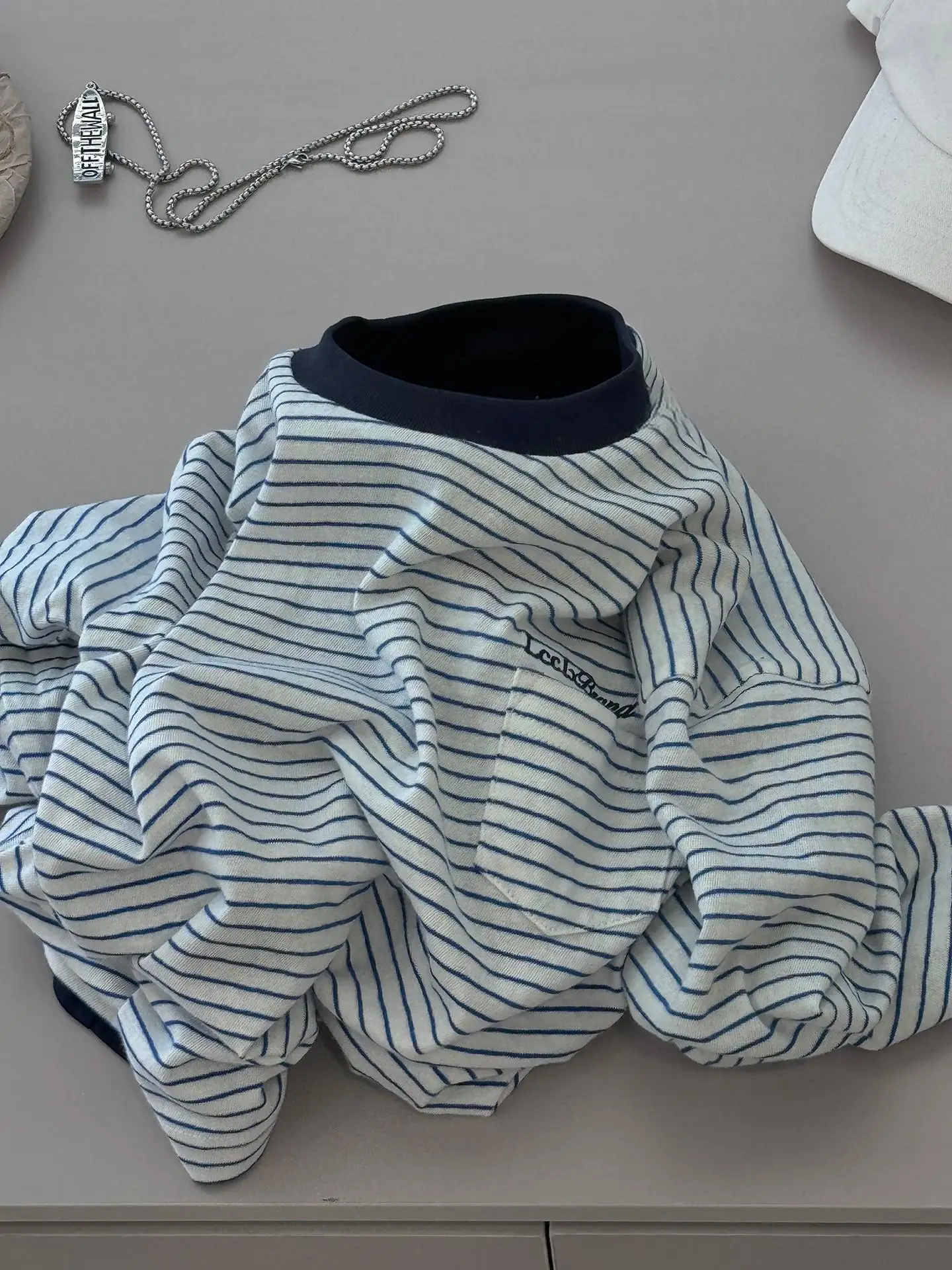 Boys Striped Long Sleeve T-Shirt 2026 - Image 3