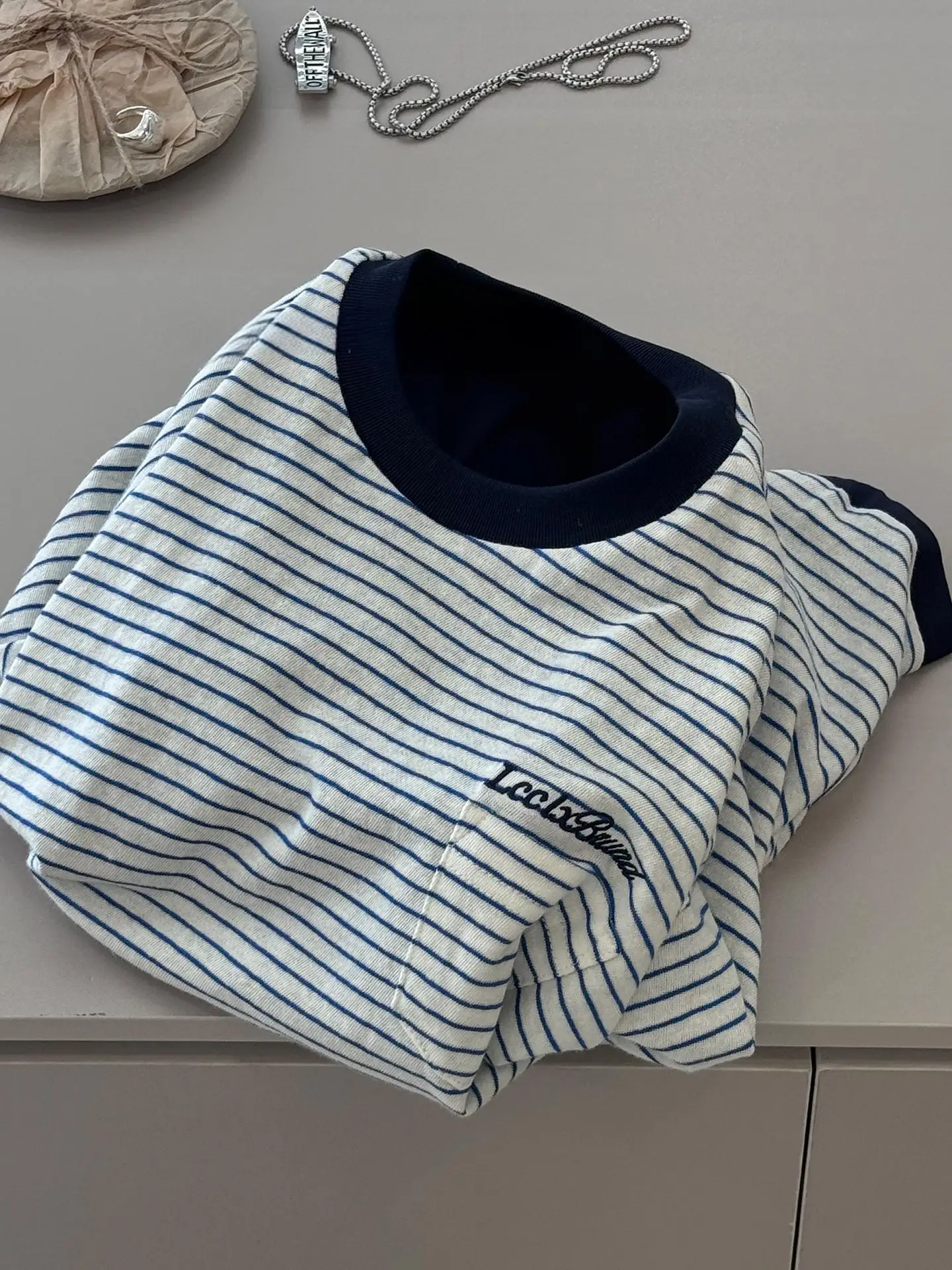 Boys Striped Long Sleeve T-Shirt 2026 - Image 4