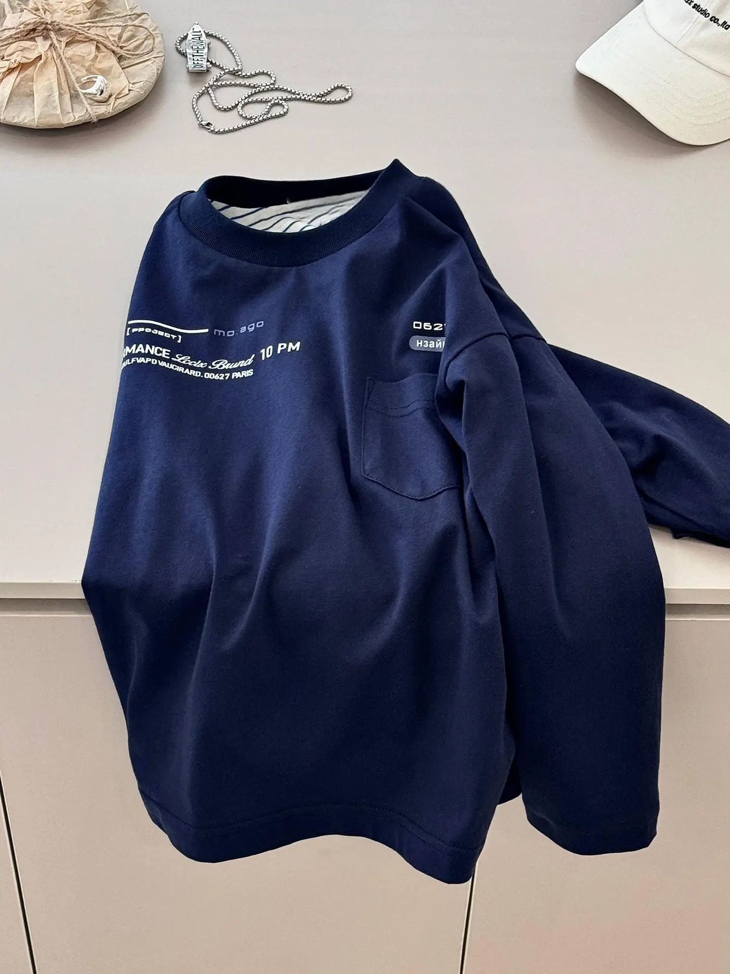 Boys Striped Long Sleeve T-Shirt 2026 - Image 5