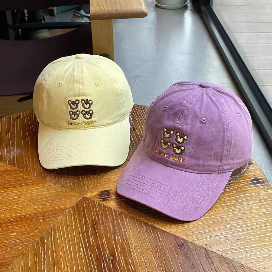 Purple Embroidered Baseball Cap for Women - Image 8