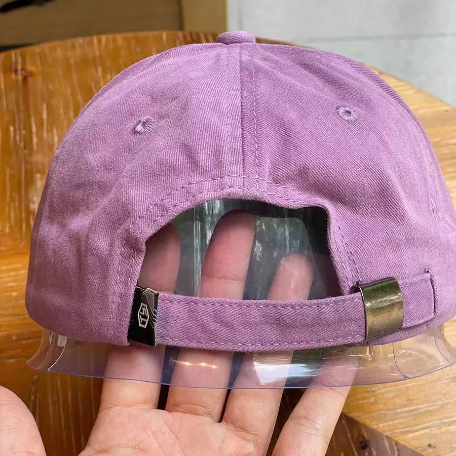 Purple Embroidered Baseball Cap for Women - Image 10