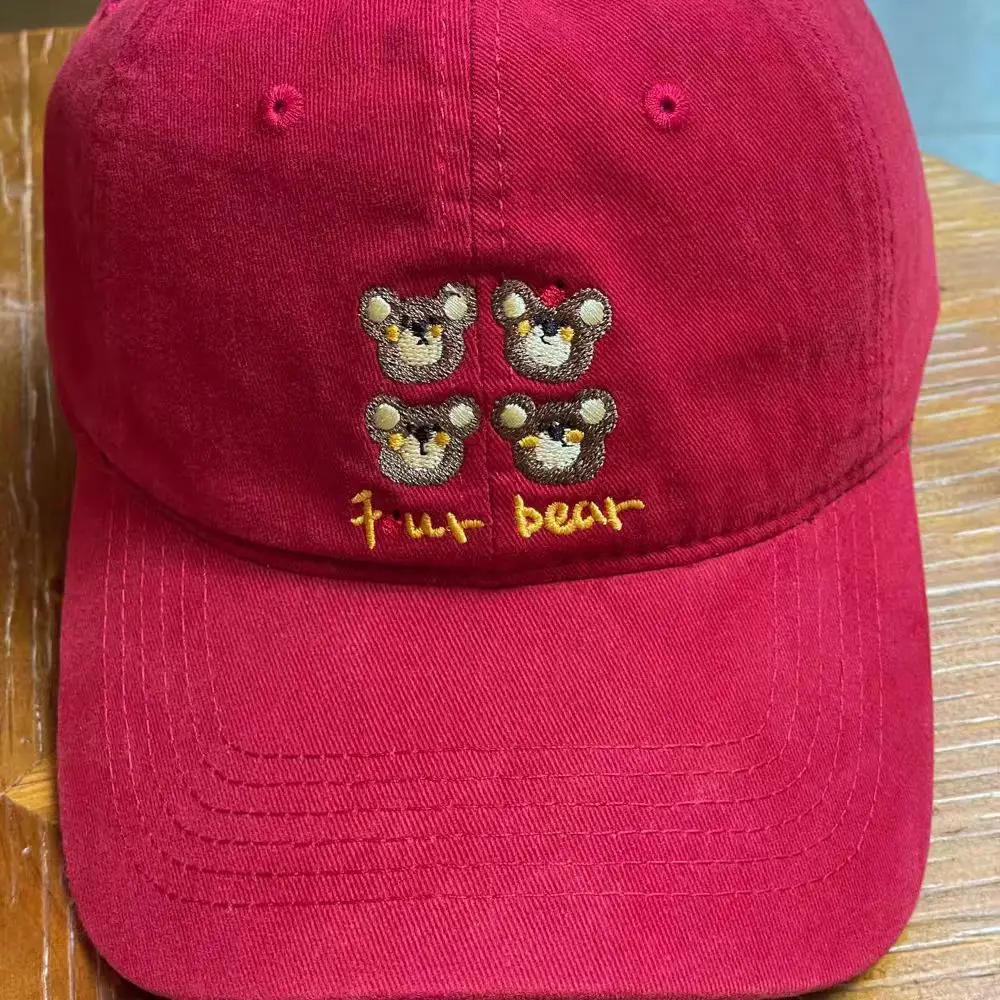 Purple Embroidered Baseball Cap for Women — feature 11