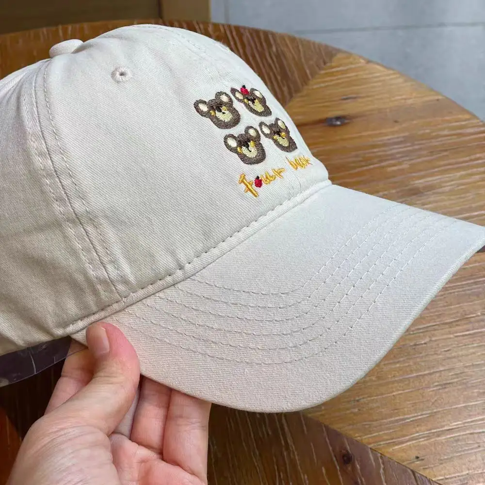 Purple Embroidered Baseball Cap for Women — feature 17