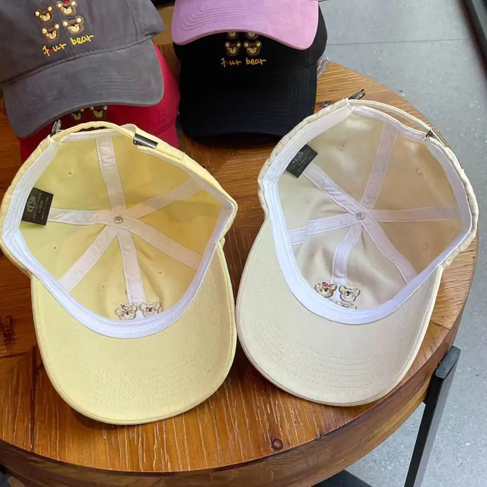 Purple Embroidered Baseball Cap for Women — feature 5