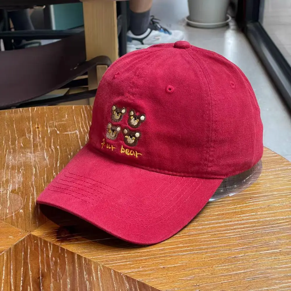 Purple Embroidered Baseball Cap for Women - Image 2