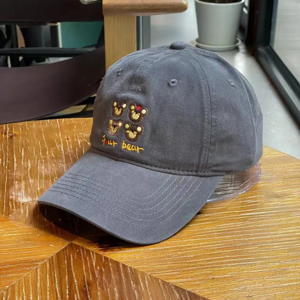 Purple Embroidered Baseball Cap for Women - Image 5