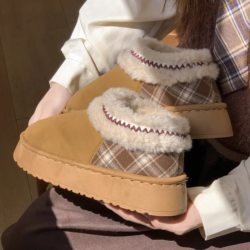 2025 Ethnic Cotton Winter Shoes for Women - Image 5