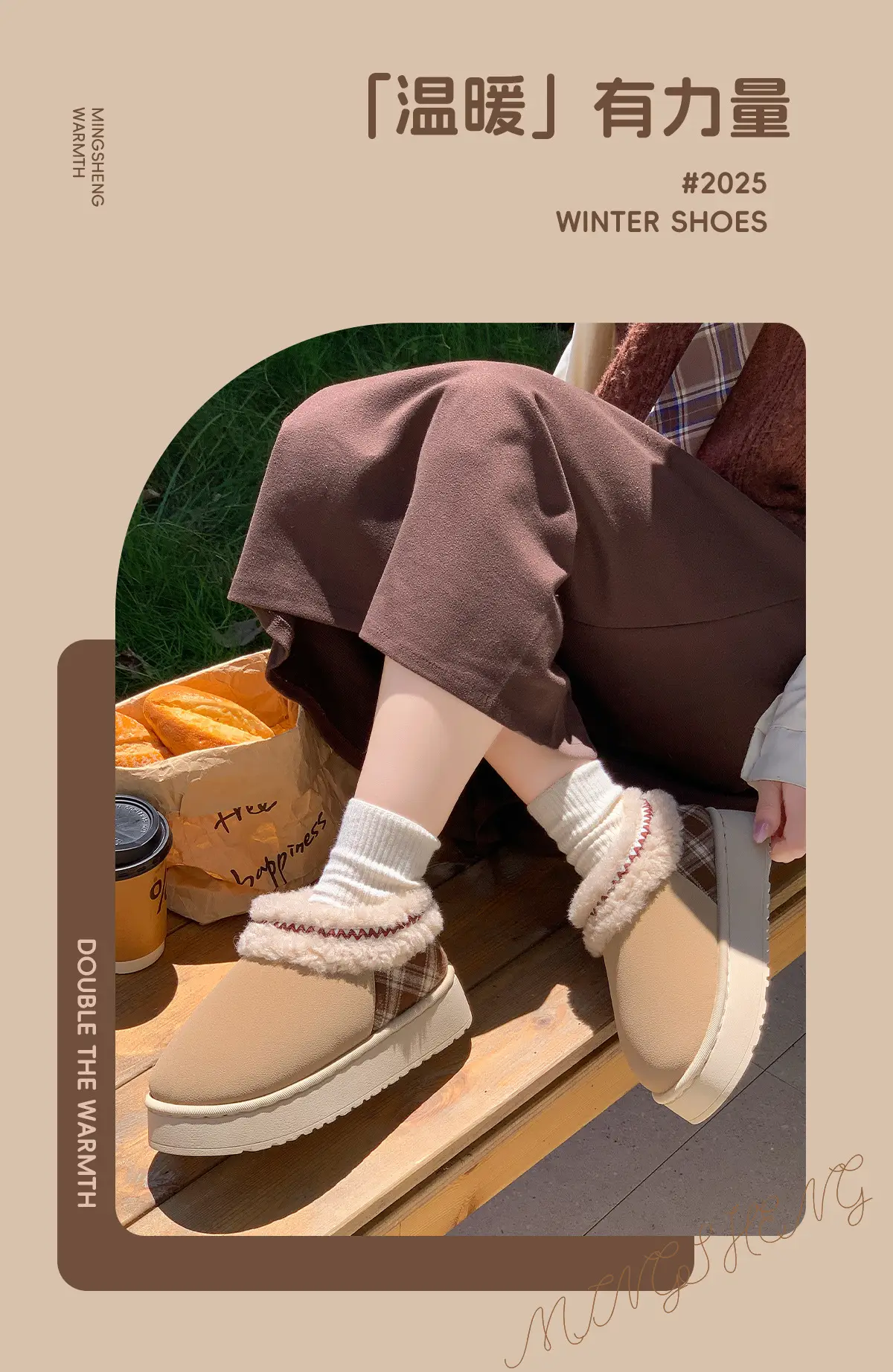 2025 Ethnic Cotton Winter Shoes for Women — feature 3
