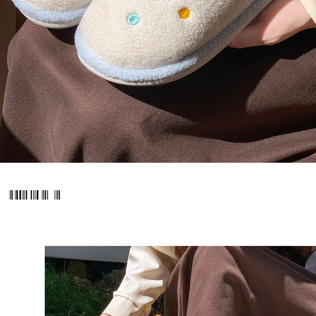 Lidani Cotton Slippers Women's Winter 2025 New Indoor Home Warm Plush Slippers Home Men's Autumn and Winter — feature 19
