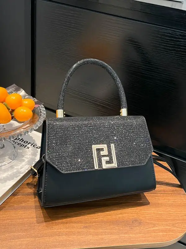 Korean Style Glitter Shoulder Bag for Women - Image 6
