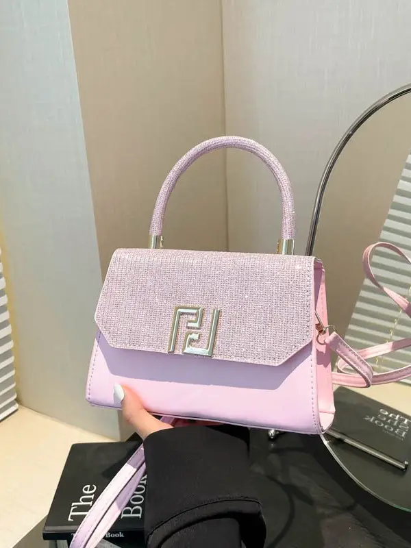 Korean Style Glitter Shoulder Bag for Women - Image 7