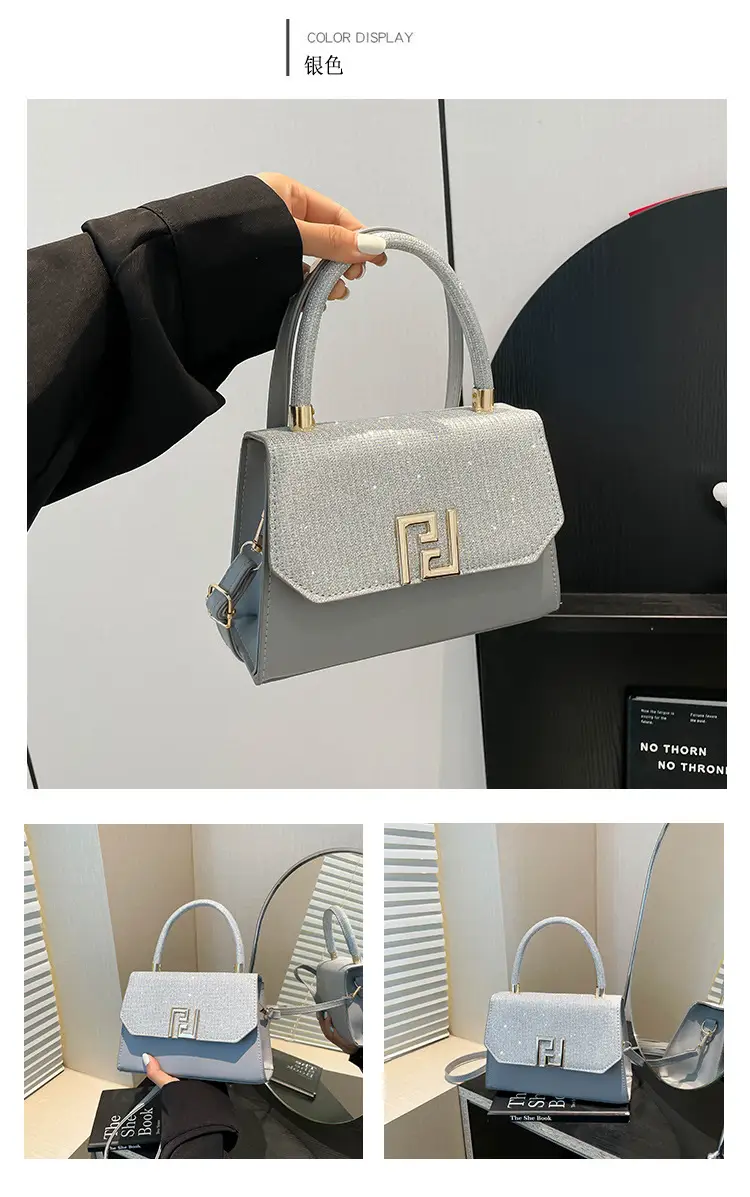 Korean Style Glitter Shoulder Bag for Women — feature 10