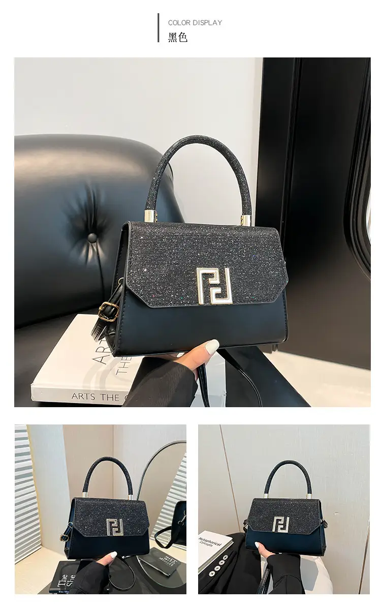 Korean Style Glitter Shoulder Bag for Women — feature 13