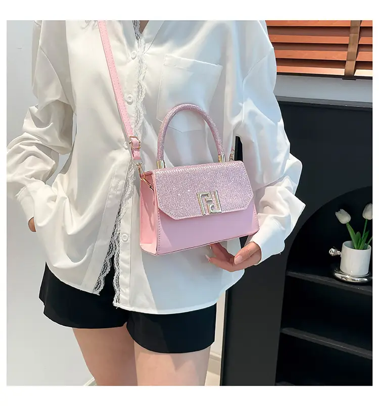 Korean Style Glitter Shoulder Bag for Women — feature 15