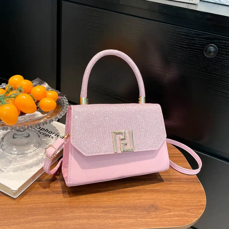Korean Style Glitter Shoulder Bag for Women - Image 3