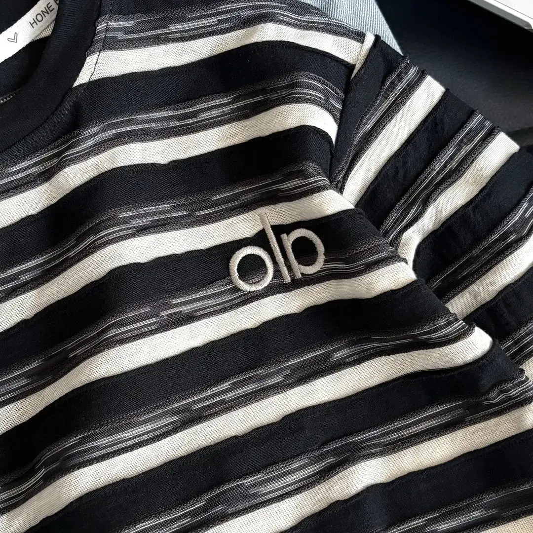 Kids Striped Cotton T-Shirt Medium to XL - Image 5
