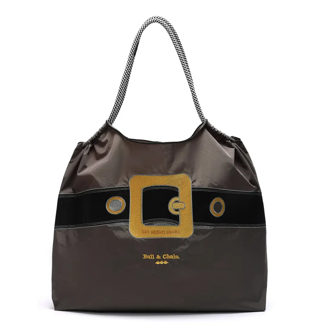 Yellow Embroidered Japanese Canvas Tote Bag for Women - Image 166