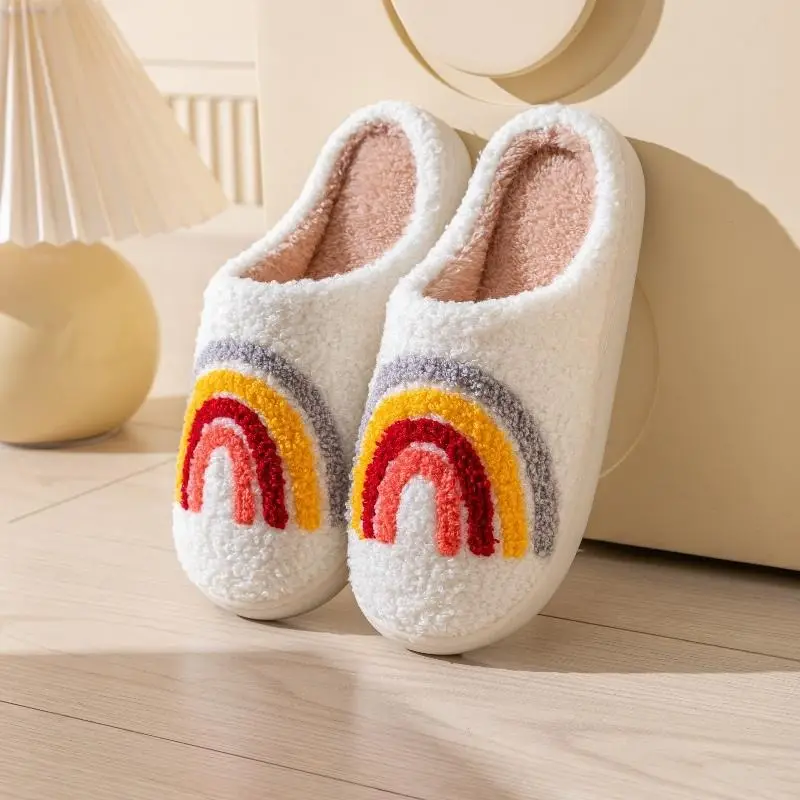 Cartoon Pumpkin Slippers Winter Autumn Warm Cotton Home Use - Image 2