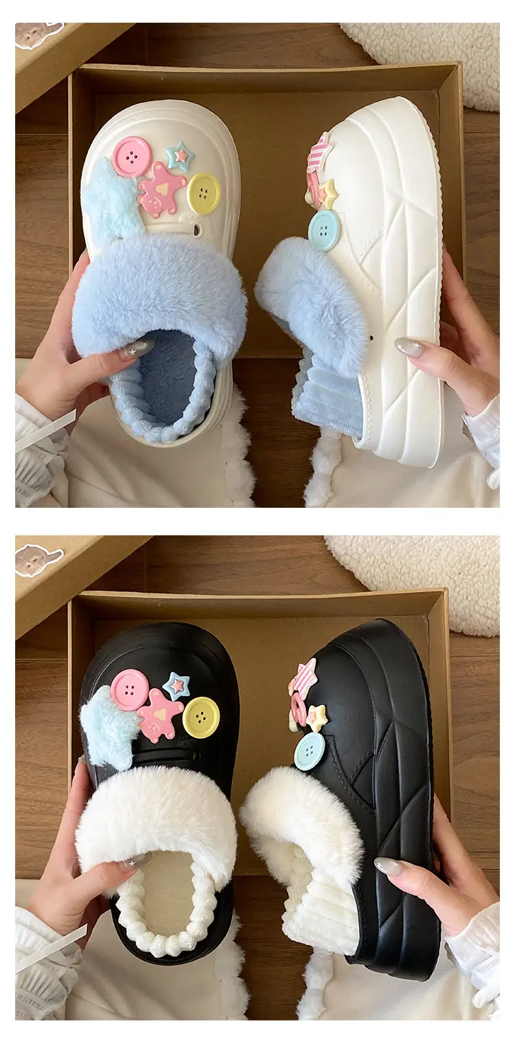 Warm Non-Slip Cotton Slippers for Women — feature 17