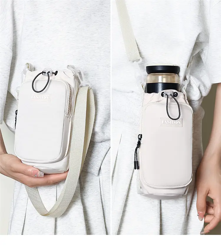 Pink Mini Water Bottle Bag for Women — feature 19