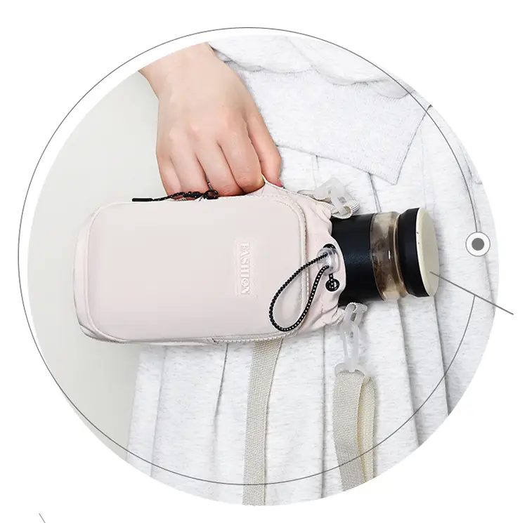 Pink Mini Water Bottle Bag for Women — feature 21