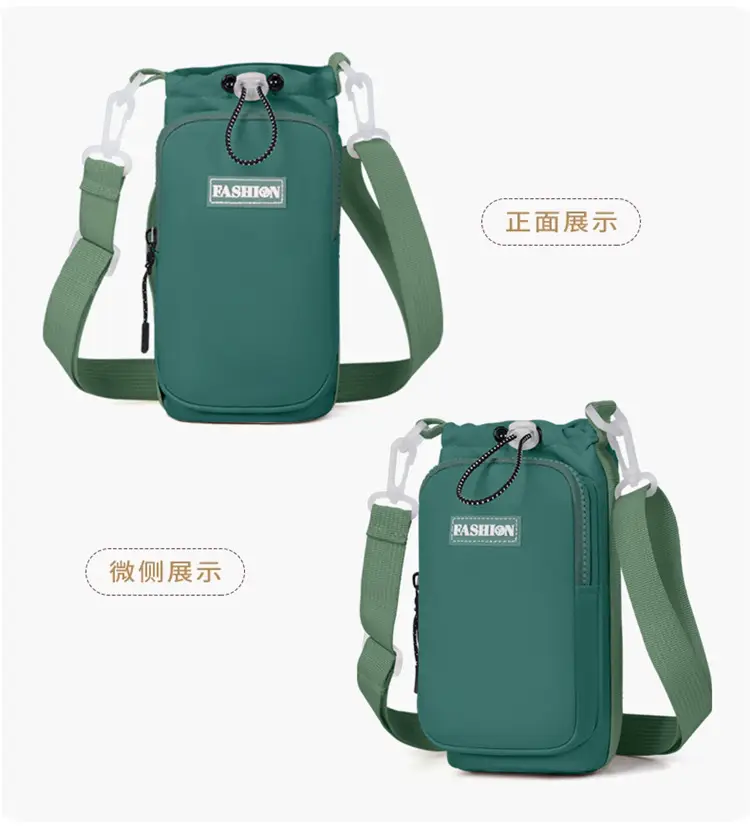 Pink Mini Water Bottle Bag for Women — feature 39