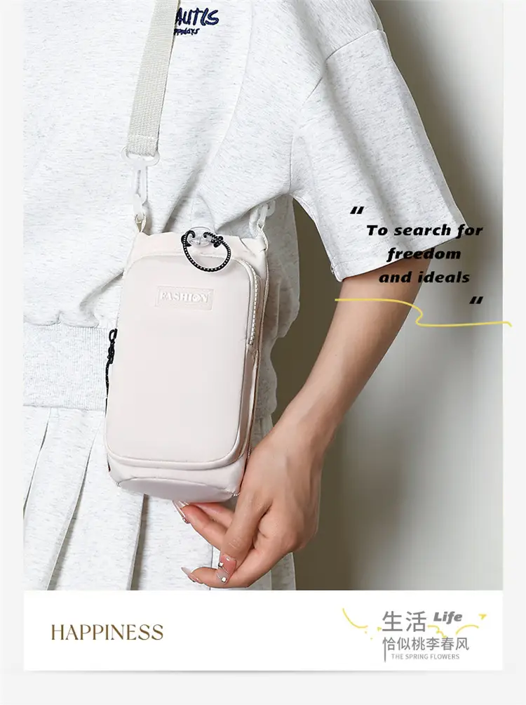 Pink Mini Water Bottle Bag for Women — feature 4