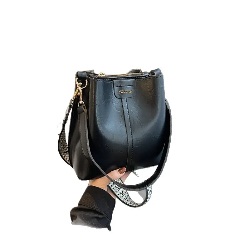 Women's Crossbody Bag Brown Leather 2025