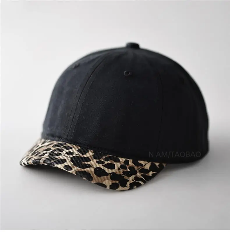 Leopard Print Cap for Men Women Brown — feature 9