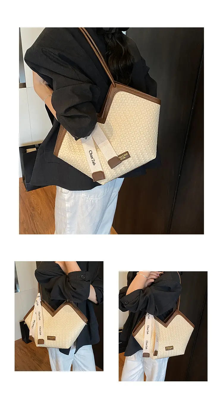 Retro Woven Shoulder Bag Women 2025 High-End Fashion — feature 5