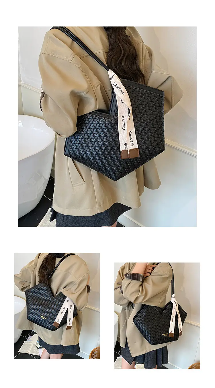 Retro Woven Shoulder Bag Women 2025 High-End Fashion — feature 6