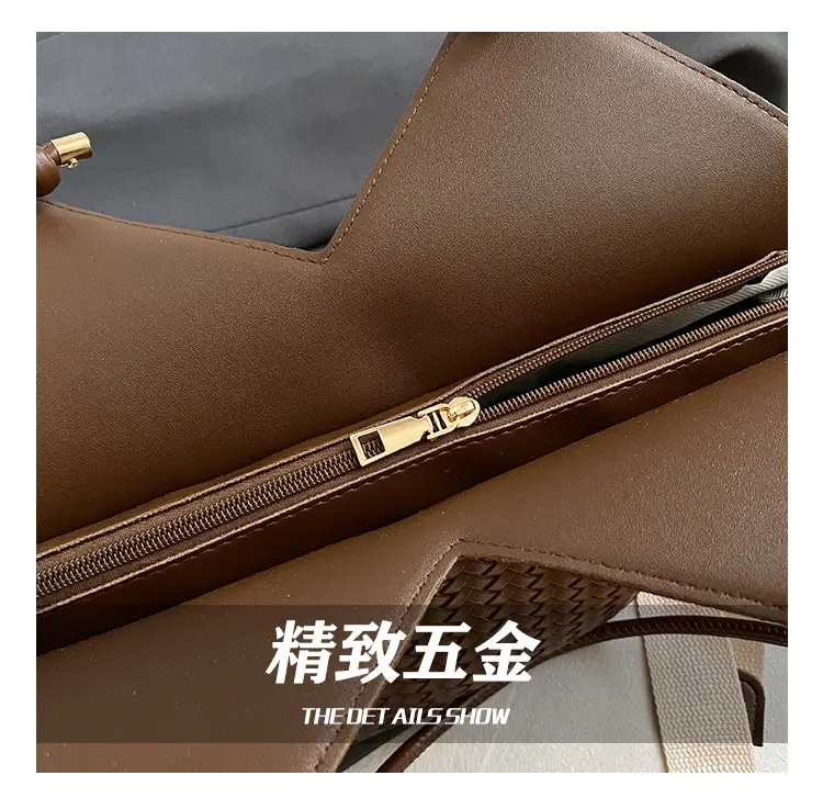 Retro Woven Shoulder Bag Women 2025 High-End Fashion — feature 8
