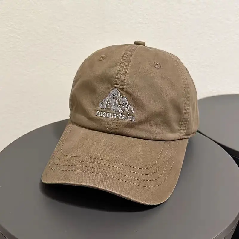 Pink American Style Embroidered Baseball Cap for Women — feature 8