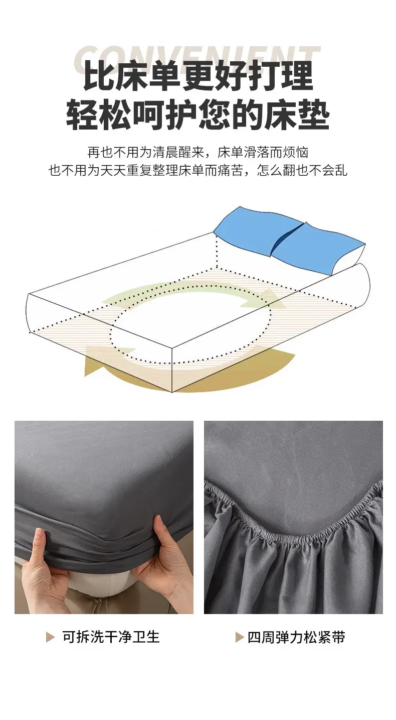 Wholesale of Fitted Sheets and Bedspreads in Multiple Sizes for Foreign Trade and Cross-Border Sales, Fitted Sheets and Bedspreads for Hotels and Apartments, Mattress Protectors, and Pillowcases Wholesale — feature 7