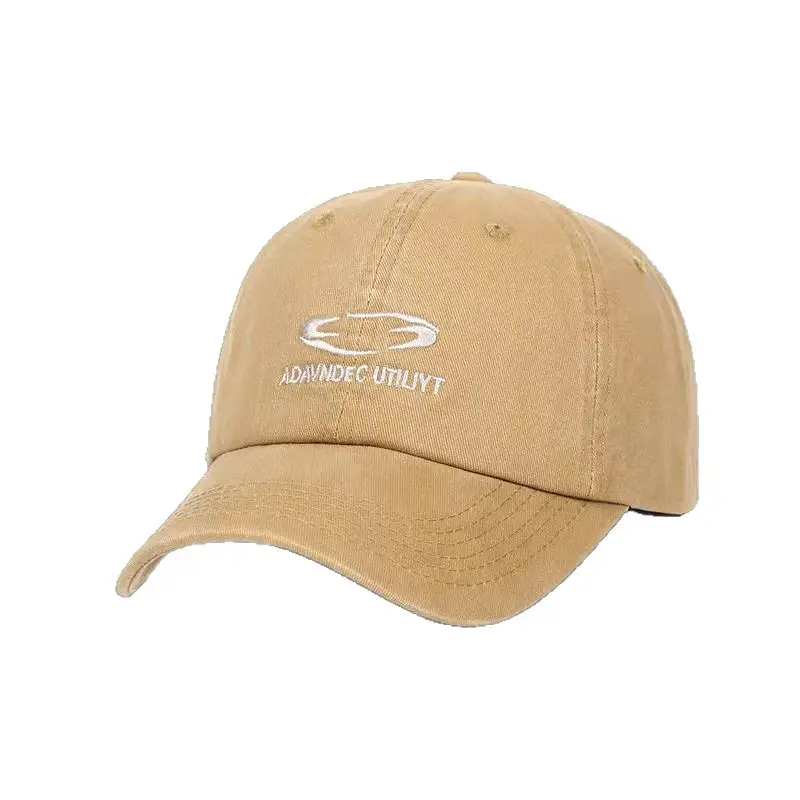 Women Baseball Cap Gray Embroidered Logo
